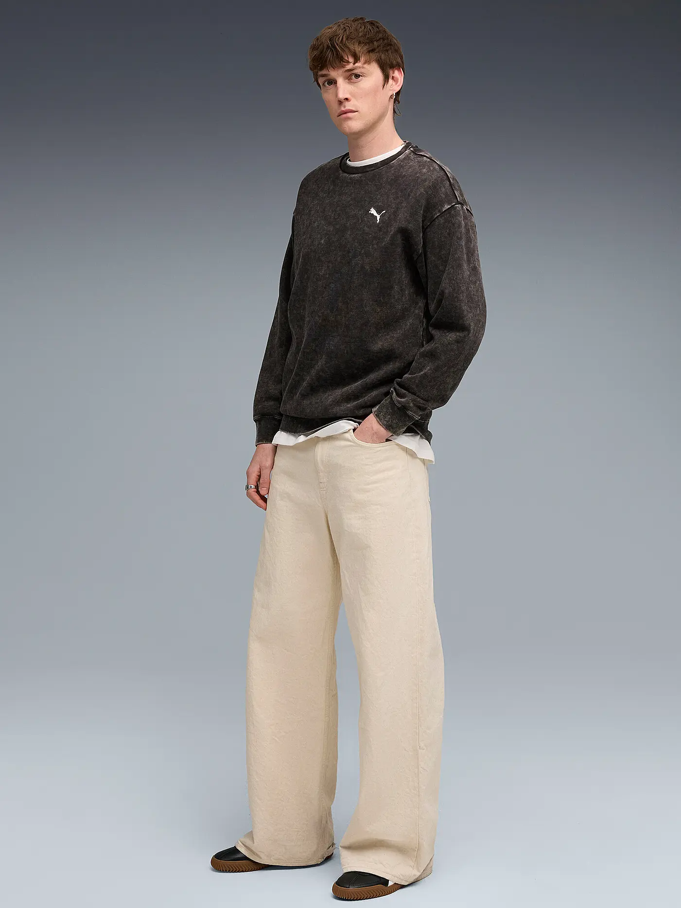 PUMA | Herren Sweater ESS ELEVATED Relaxed Wash | 